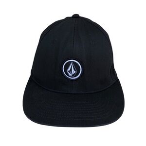 Volcom V Quarter Six Panels Adjustable Snap-Back Closure Hat OS